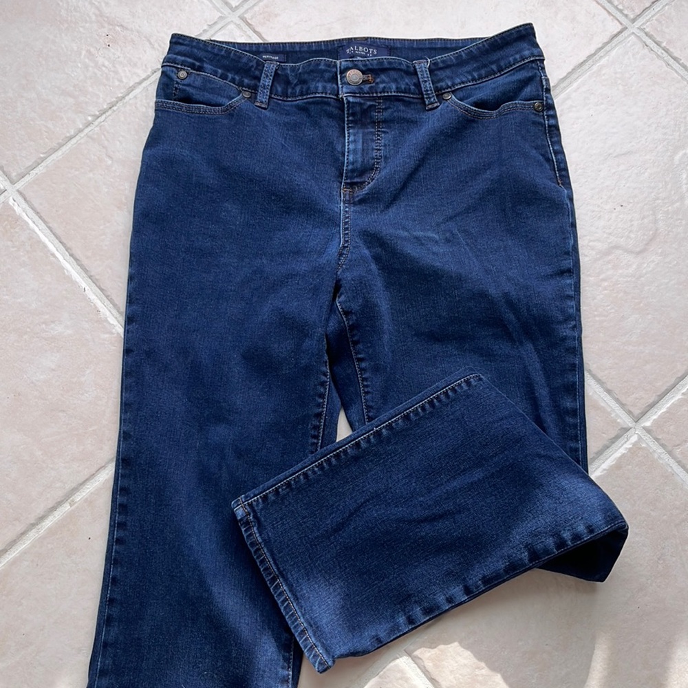 Talbots heritage Jean in a dark wash Size 10petite